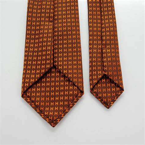 hermes narrow tie|woven ties Hermes.